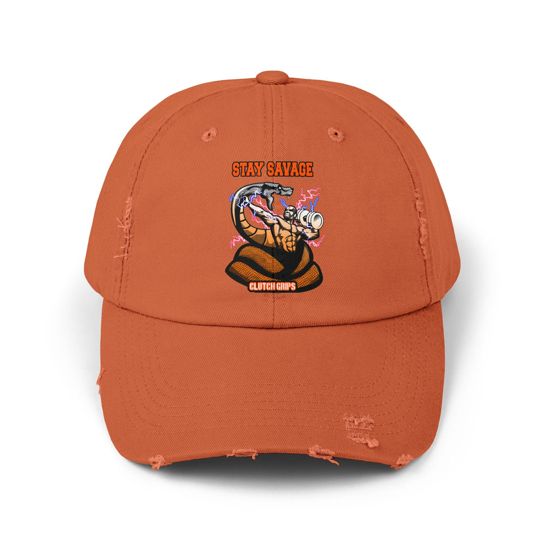 MAC VS SNAKE ORANGE WHITE FADE /STAY SAVAGE CAP