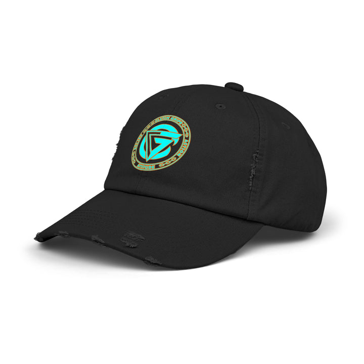CG LOGO MIAMI AQUA /DISTRESSED CAP