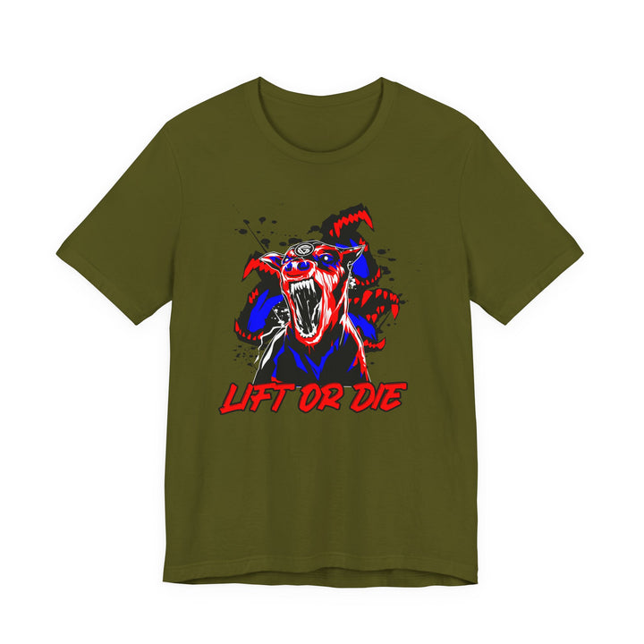 CG MAD DOG RED BLUE WHITE /LIFT OR DIE