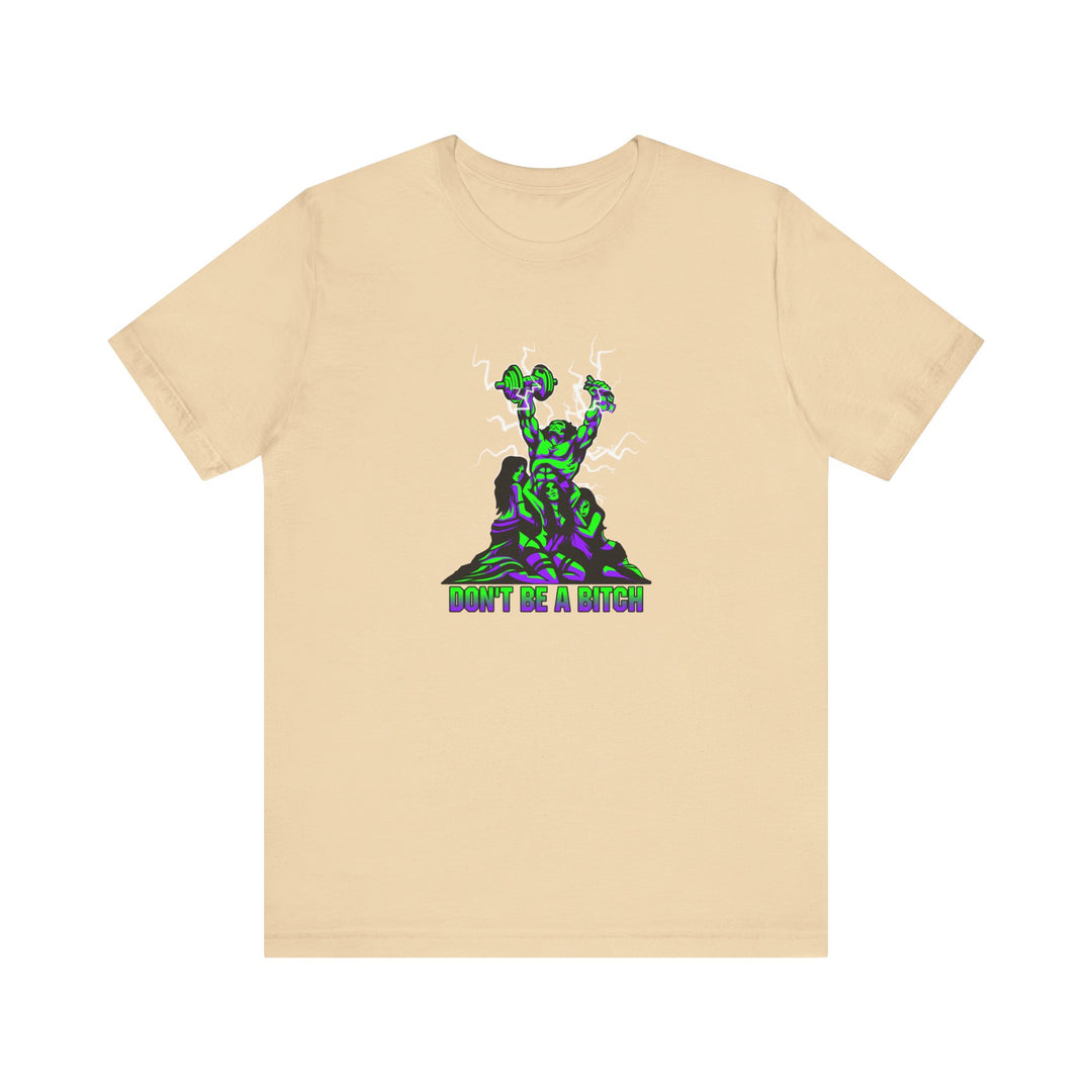 CG CONFIDENCE MAN PURPLE GREEN/DONT BE A BITCH