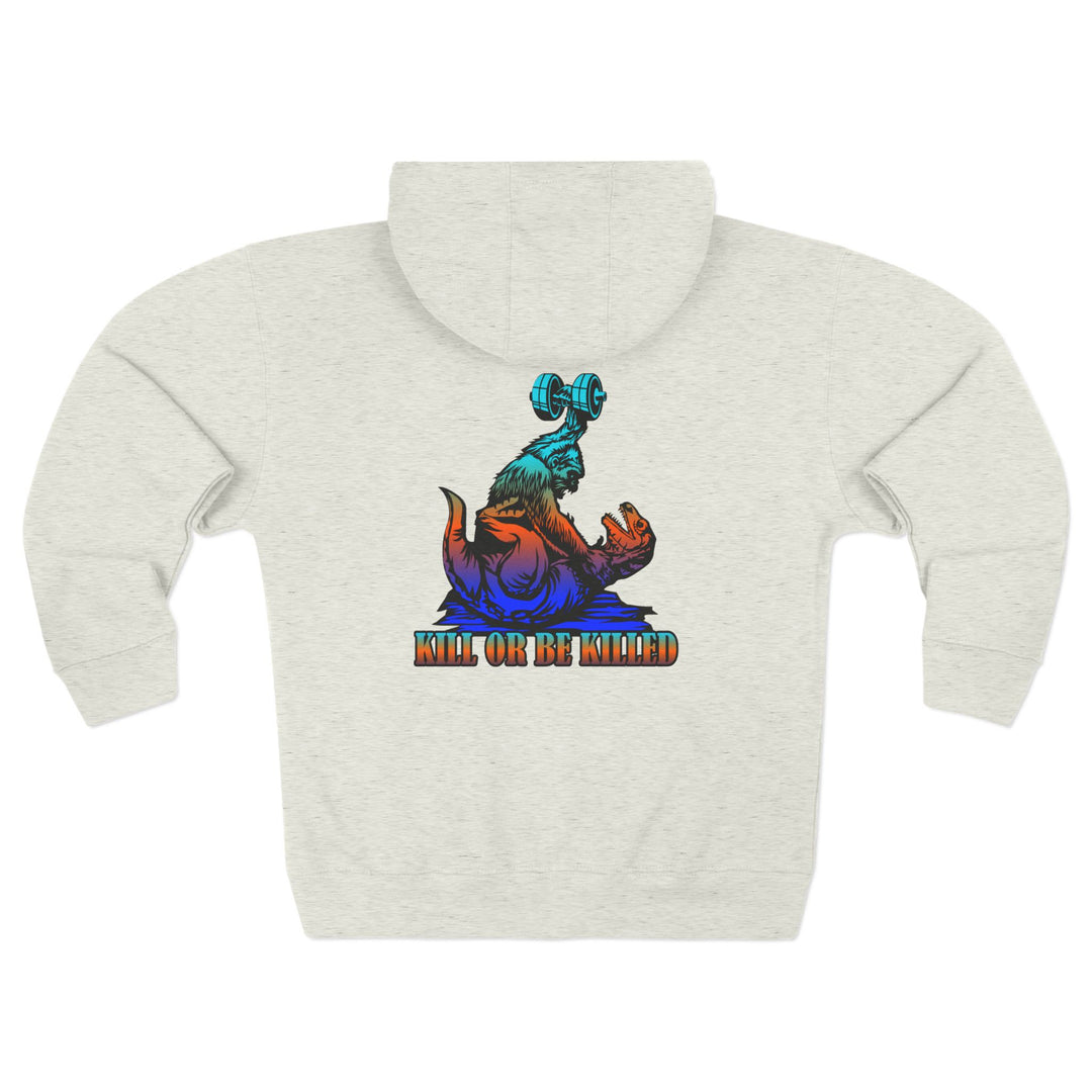 CG APE VS ZILLA BLUE ORANGE WHITE FADE/KILL OR BE KILLED ZIP UP
