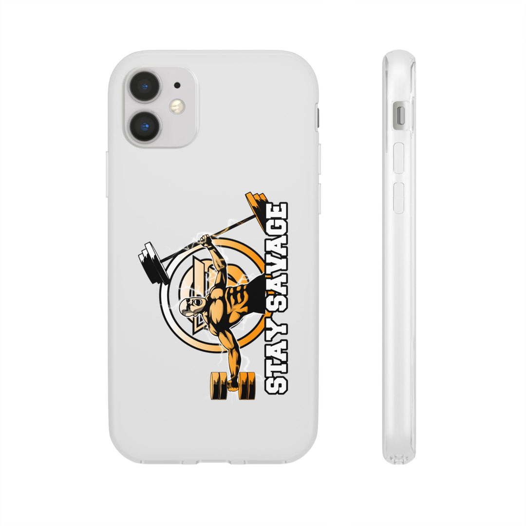 SPARTAN LIFT ORANGE WHITE PHONE CASE/STAY SAVAGE