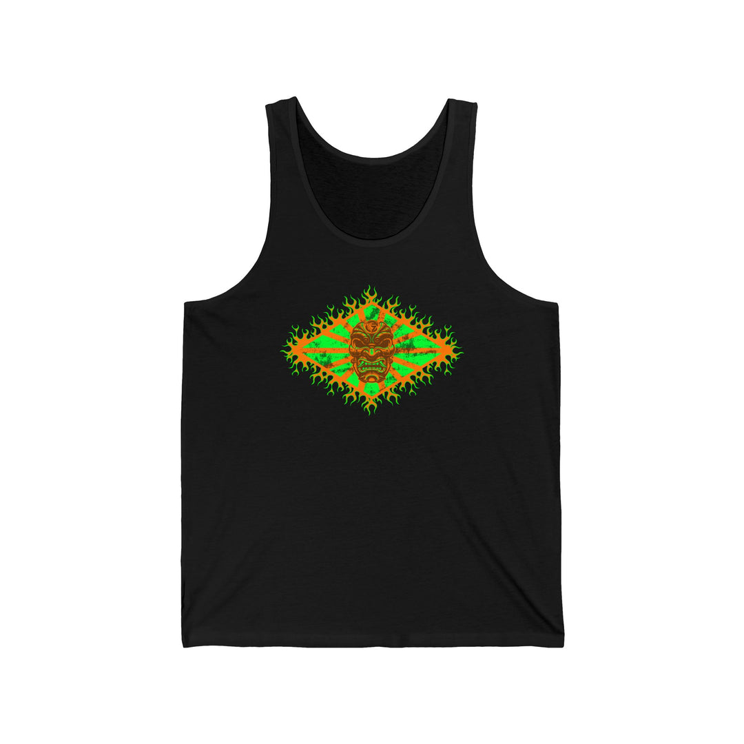 SAMURAI DIAMOND  MASK HYPER ORANGE GREEN
