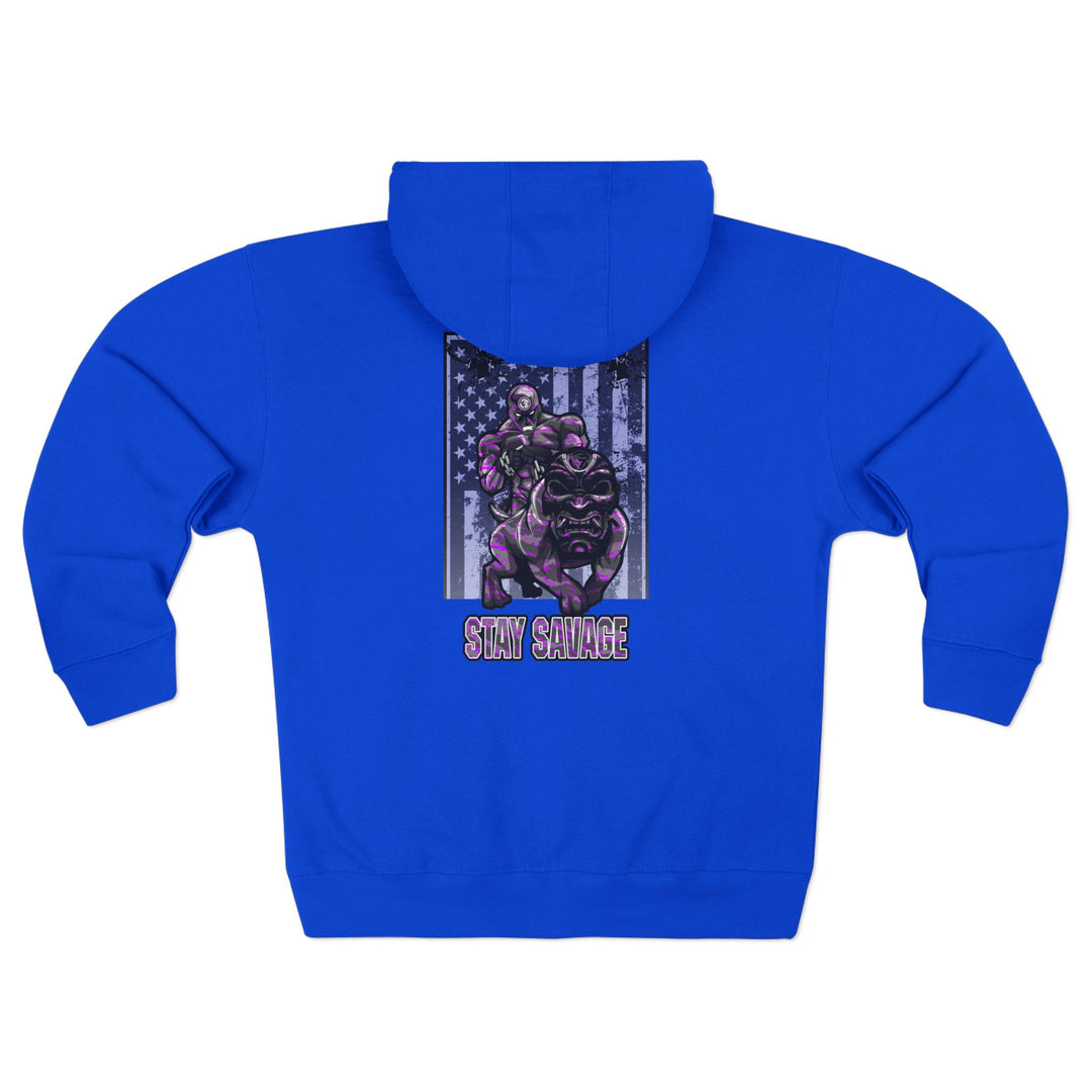 CG ANGRY DOG GREY CAMO PURPLE/STAY SAVAGE