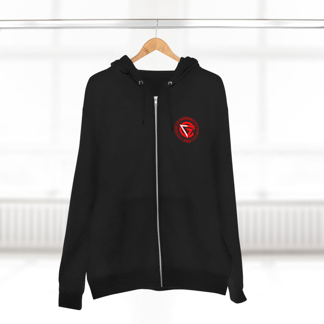 SAMURAI-MAC MASKRED BLACK/CLUTCHGRIPS ZIP UP