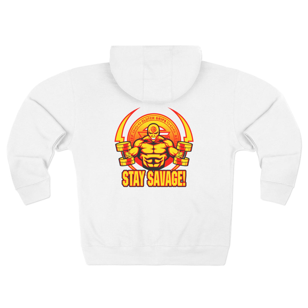 CG BIG MAC RED ORANGE GOLD/STAY SAVAGE ZIP UP