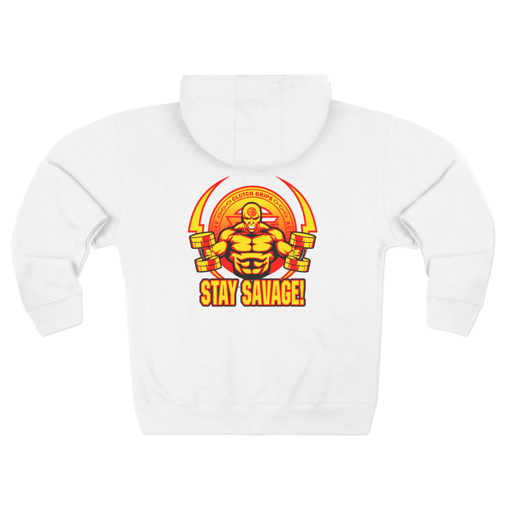CG BIG MAC RED ORANGE GOLD/STAY SAVAGE ZIP UP
