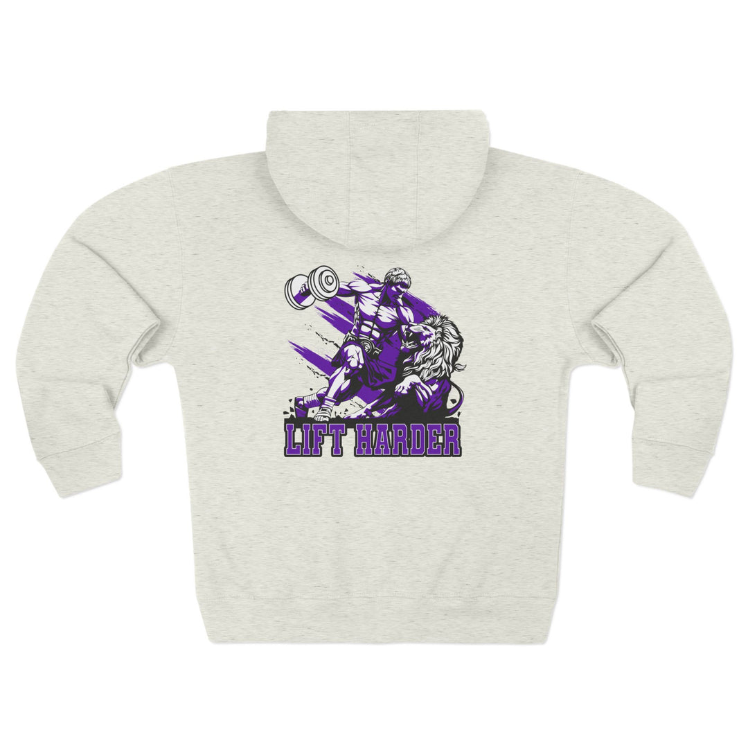 CG COLISEUM MAC PURPLE WHITE /LIFT HARDER ZIP UP