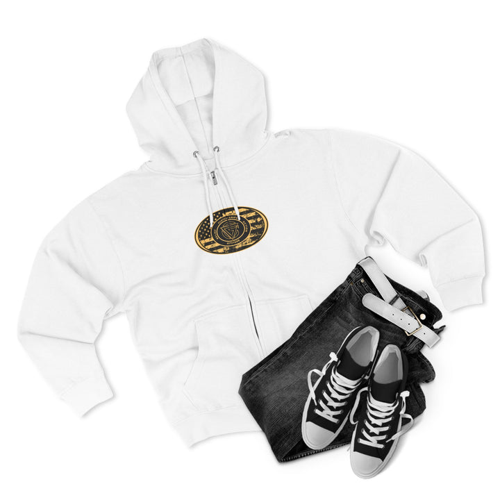 CG  TIGER FLAME DESERT SAND/I AM THE ONE ZIP UP
