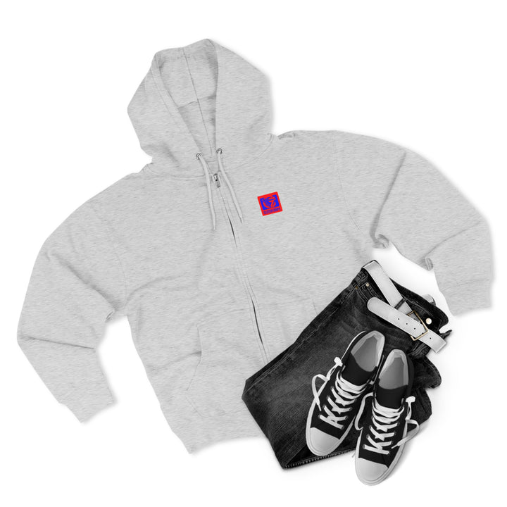 MAC DRAGON SNAP RED BLUE /LIFT OR DIE ZIP UP