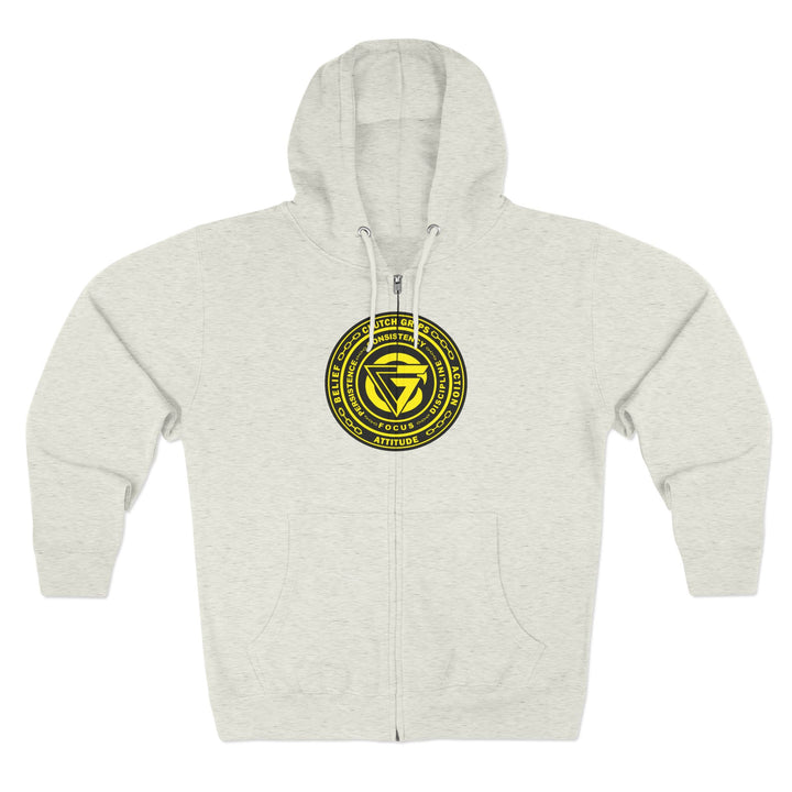 CG EZ RIDER BLACK YELLOW /AMERICAN SAVAGE ZIP UP
