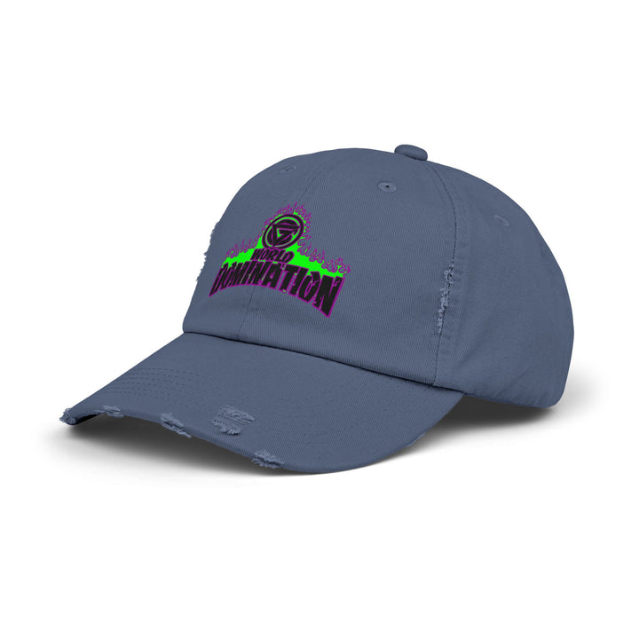 CG PURPLE GREEN FIRE /WORLD DOMINATION CAP