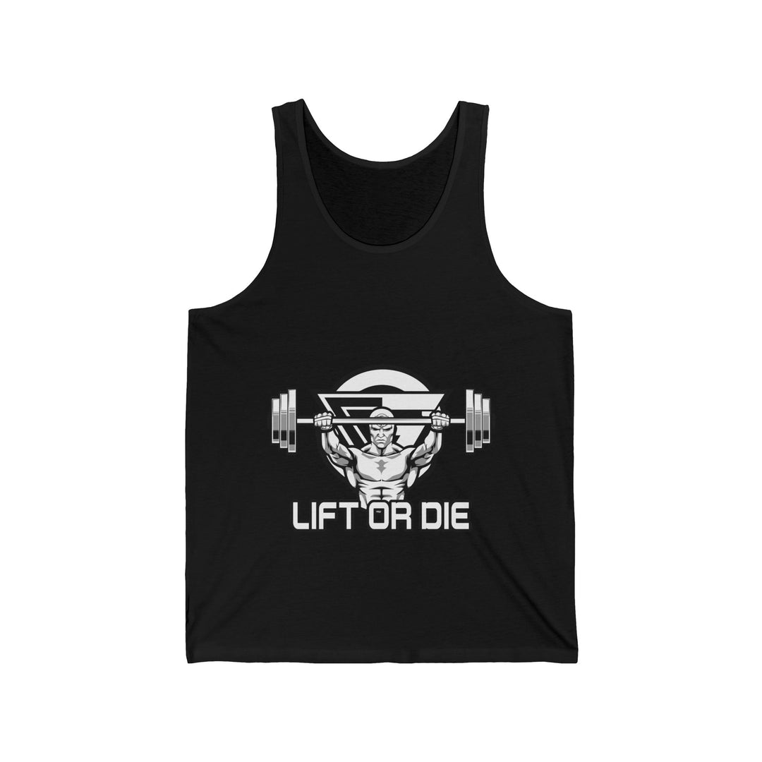 ENTER THE MAC WHITE BLACK TANK/LIFT OR DIE