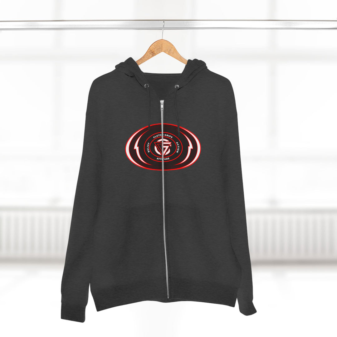 CG ENTER THE MAC RED WHITE/CLUTCHGRIPS ZIP UP