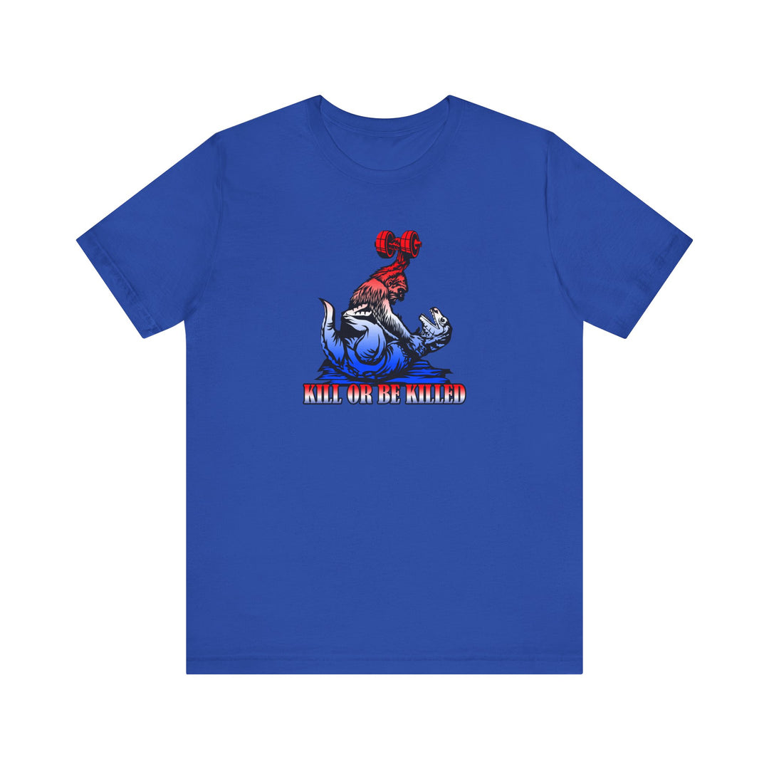 CG APE VS ZILLA RED WHITE BLUE /KILL OR BE KILLED