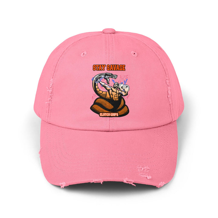 MAC VS SNAKE ORANGE WHITE FADE /STAY SAVAGE CAP
