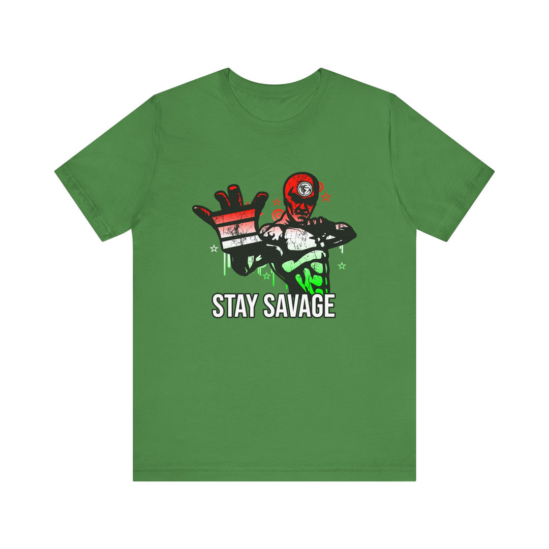 GRIP MASTER MAC RED WHITE GREEN FADE /STAY SAVAGE