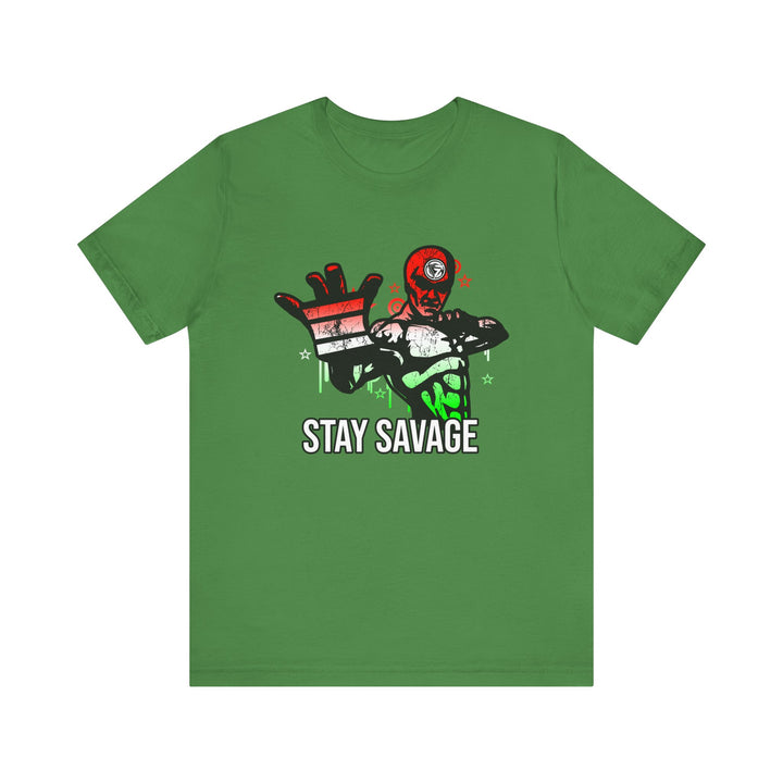 GRIP MASTER MAC RED WHITE GREEN FADE /STAY SAVAGE