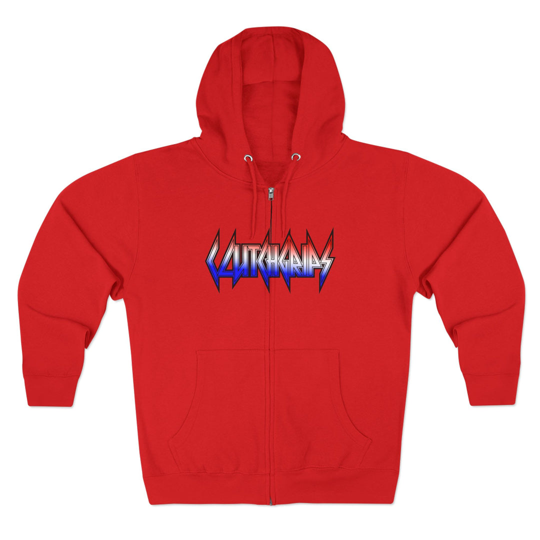 CG GRIP MASTER MAC RED WHITE BLUE FADE/STAY SAVAGE ZIP UP