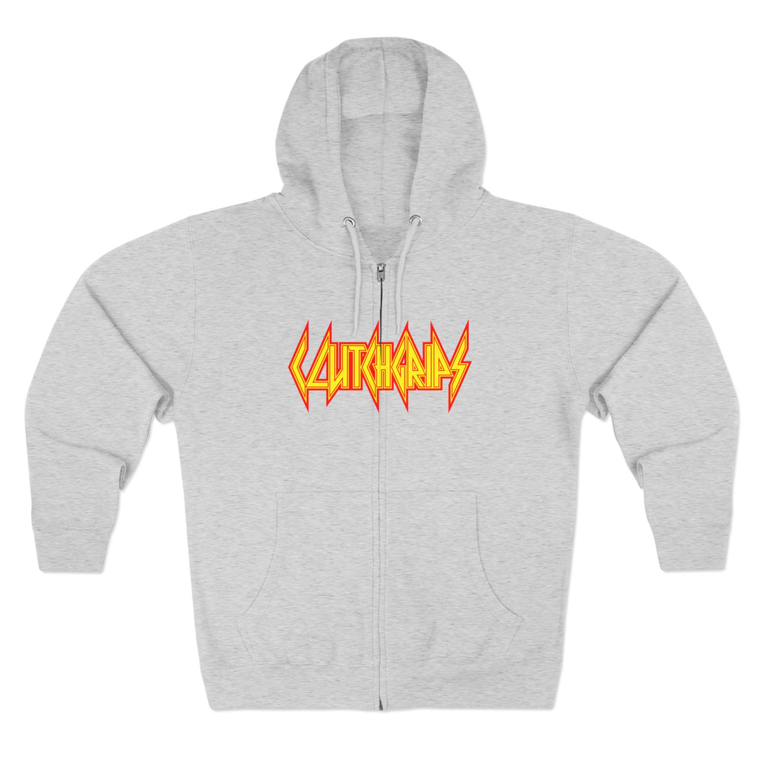 CG ANGRY DOG GOLD RED /LIFT OR DIE ZIP UP