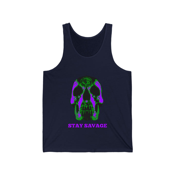 SKULLATOR TANK PURPLE /STAY SAVAGE