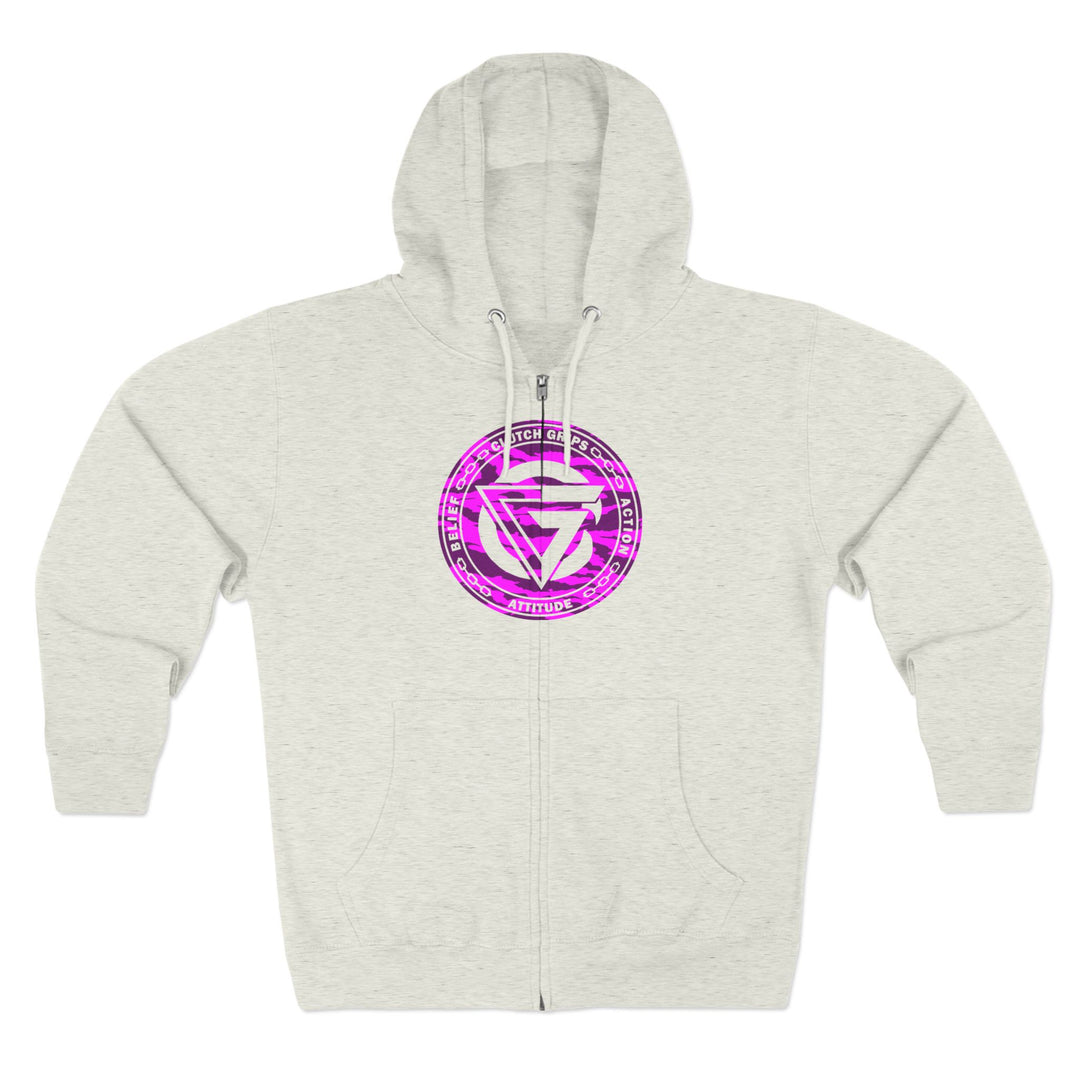 MAC WICK LIFT BURPLE CAMO FRONT/LIFT OR DIE ZIP UP