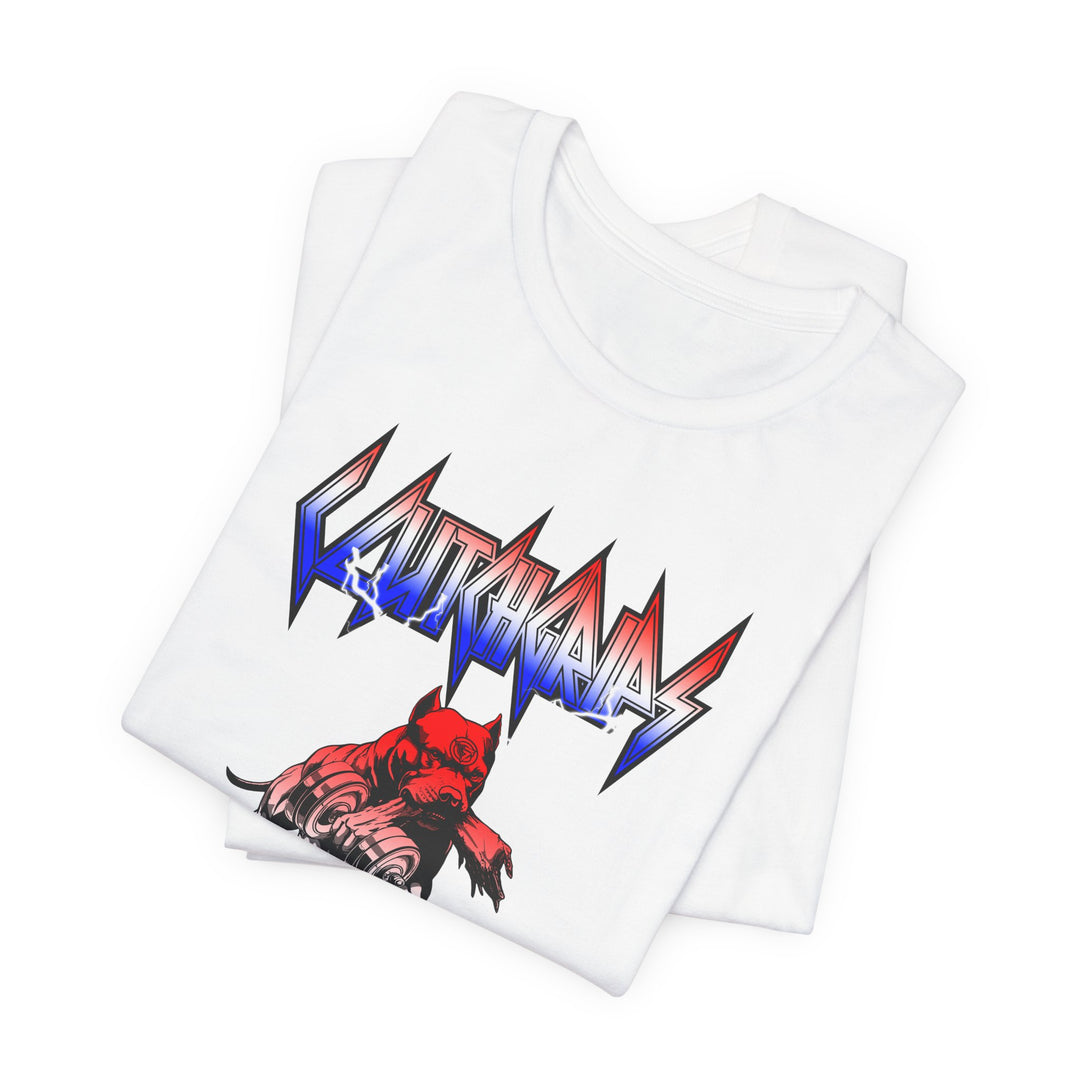 CG MAC RUTHLESS DOG RED WHITE BLUE FADE /LIFT OR DIE