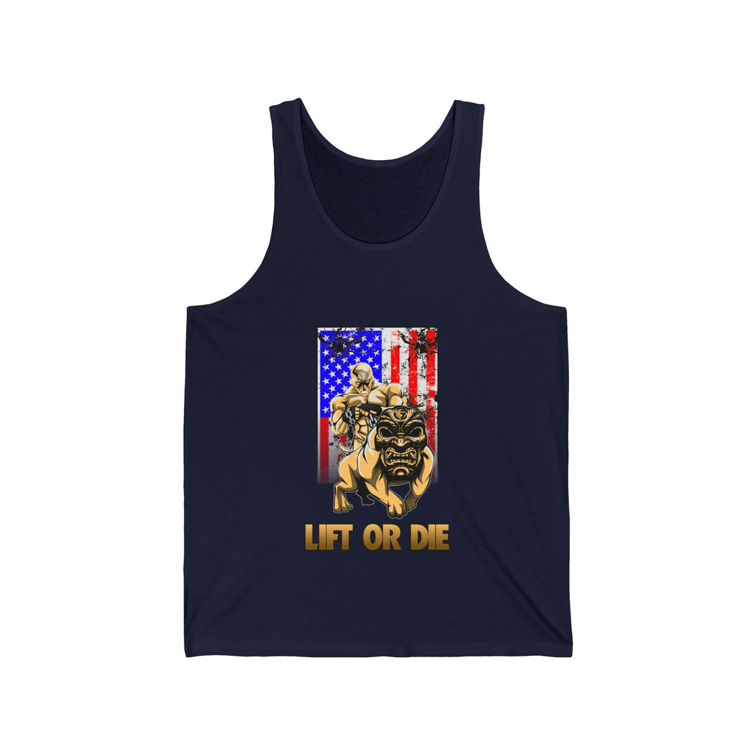 ANGRY DOG SAND FLAG TANK /LIFT OR DIE