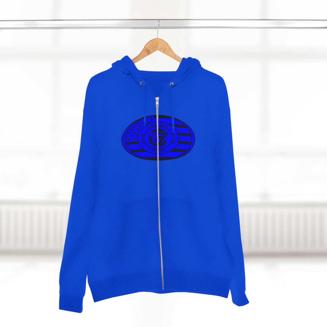 MAC WICK LIFT BLUE CG FLAG /LIFT OR DIE ZIP UP