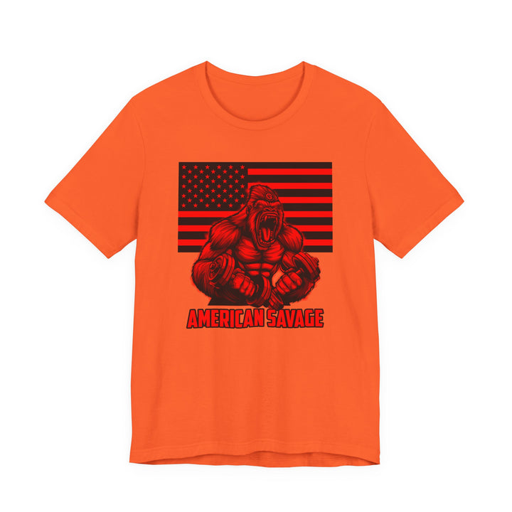 CG MAC ALPHA APE RED BLACK  /AMERICAN SAVAGE