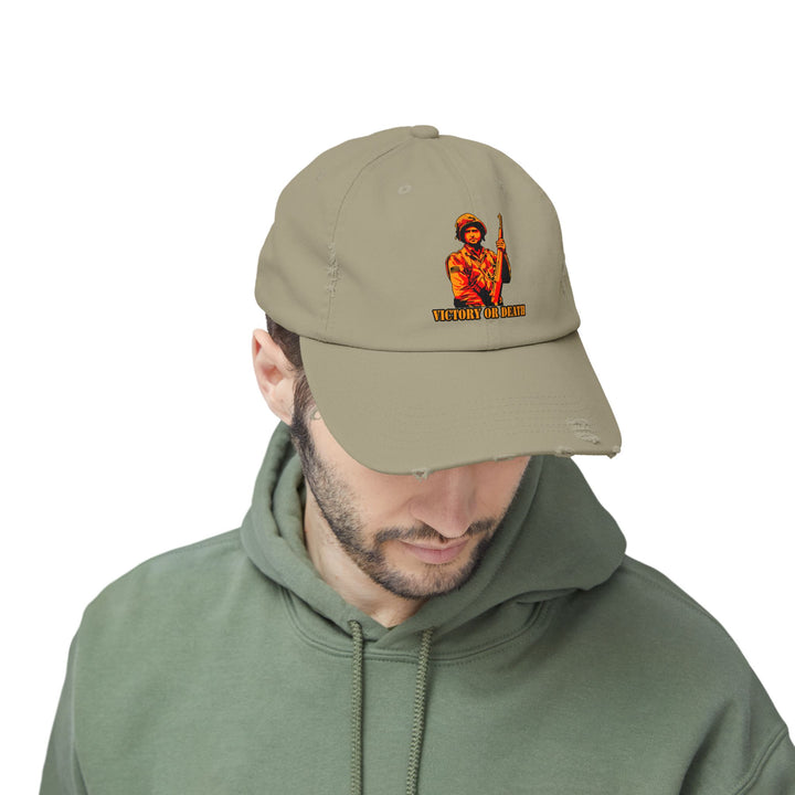 AMERICAN FIGHTER ORANGE GOLD /VICTORY OR DEATH CAP
