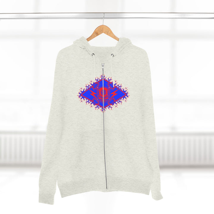 CG STAND OFF RED BLUE /KILL OR BE KILLED ZIP UP