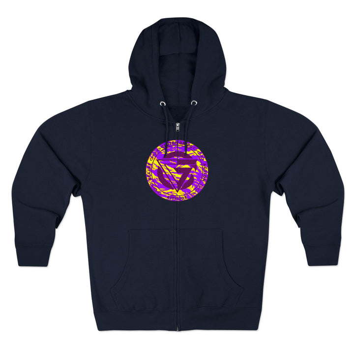 CG MAC JUMP PURPLE GOLD /STAY SAVAGE ZIP UP