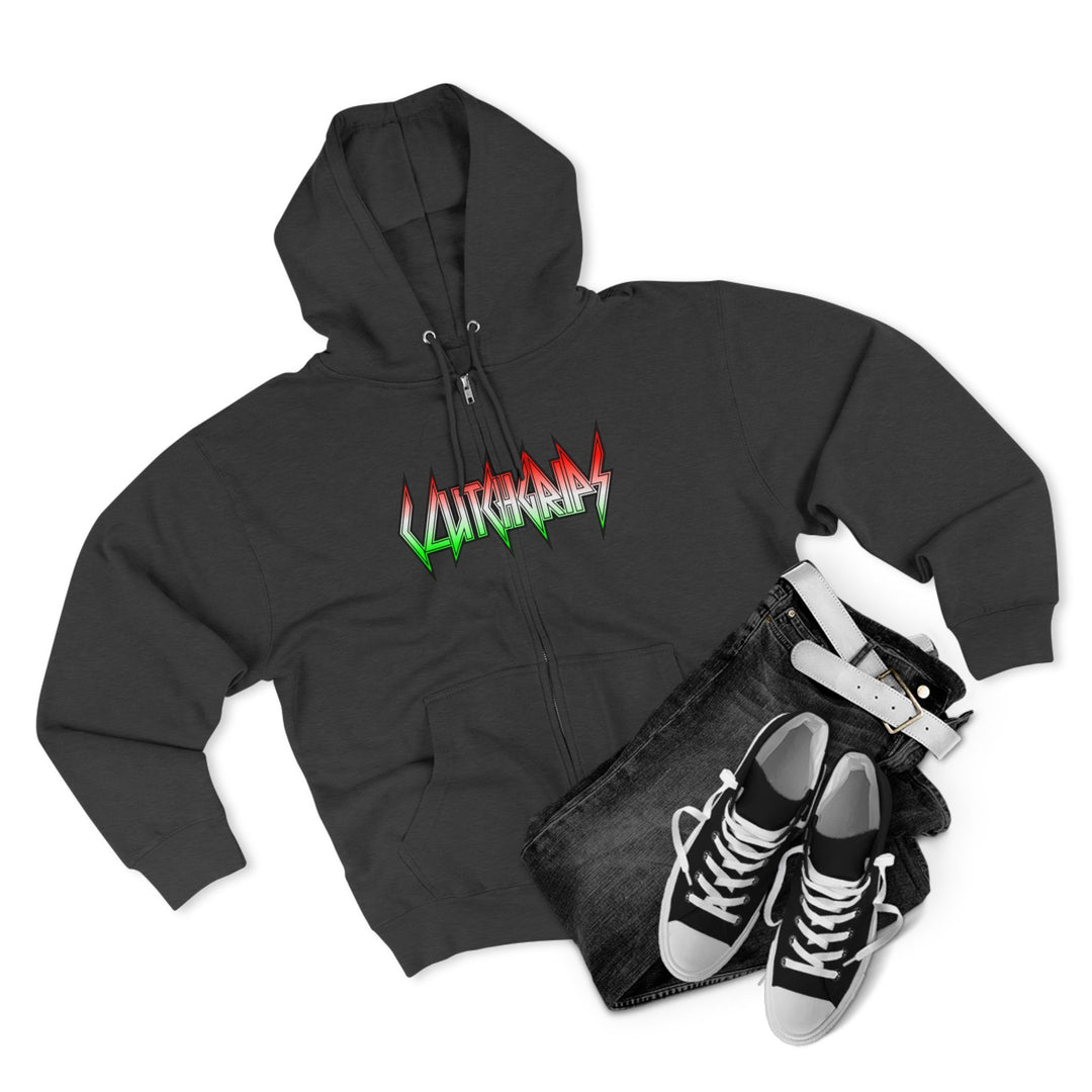 CG SAMURAI MAC RED WHITE GREEN /CLUTCHGRIPS ZIP UP