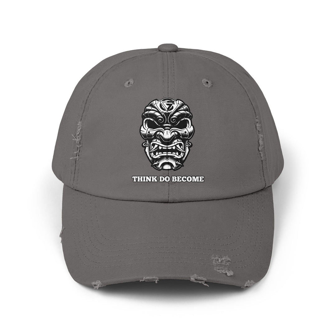 CG SAMURAI MASK WHITE BLACK /THINK DO BECOME CAP