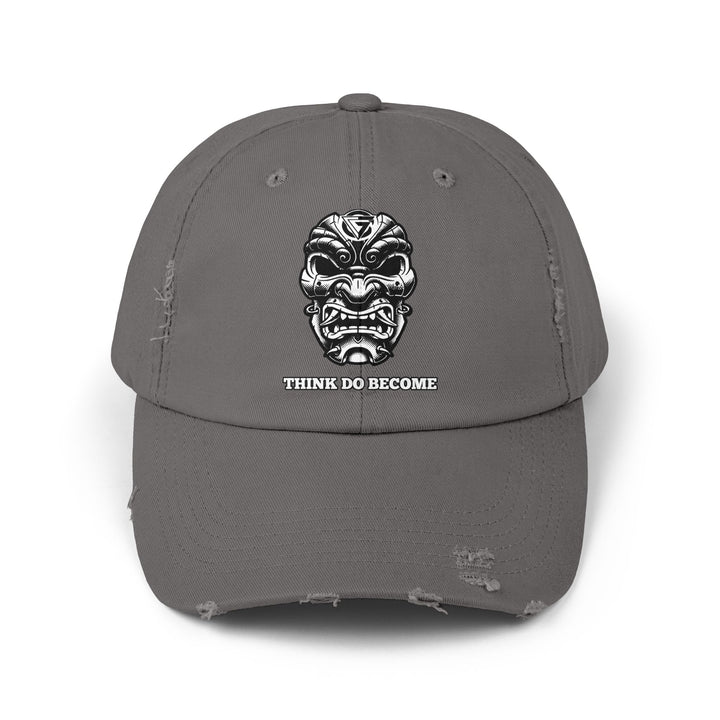 CG SAMURAI MASK WHITE BLACK /THINK DO BECOME CAP