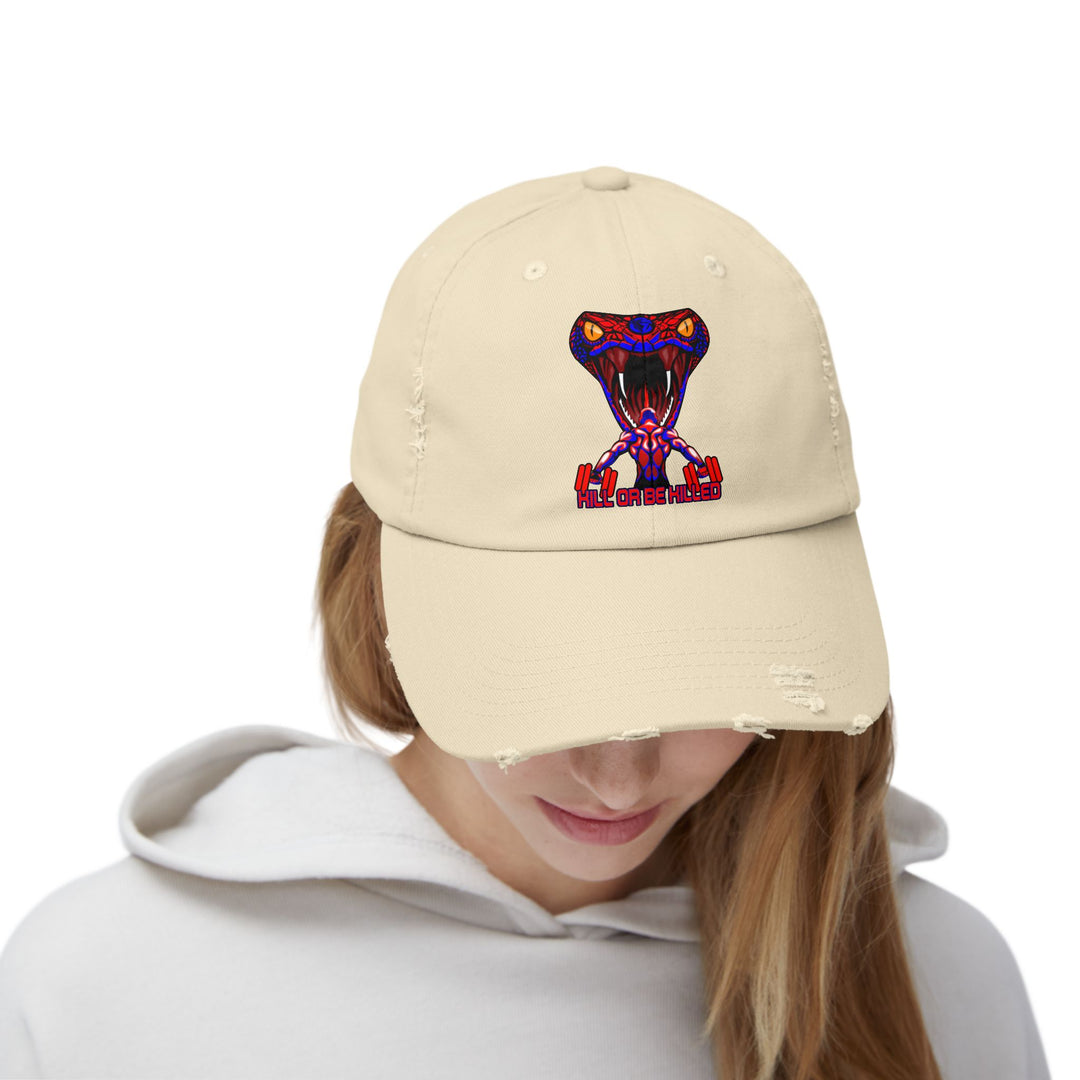 MAN VS VIPER RED BLUE /KILL OR BE KILLED CAP