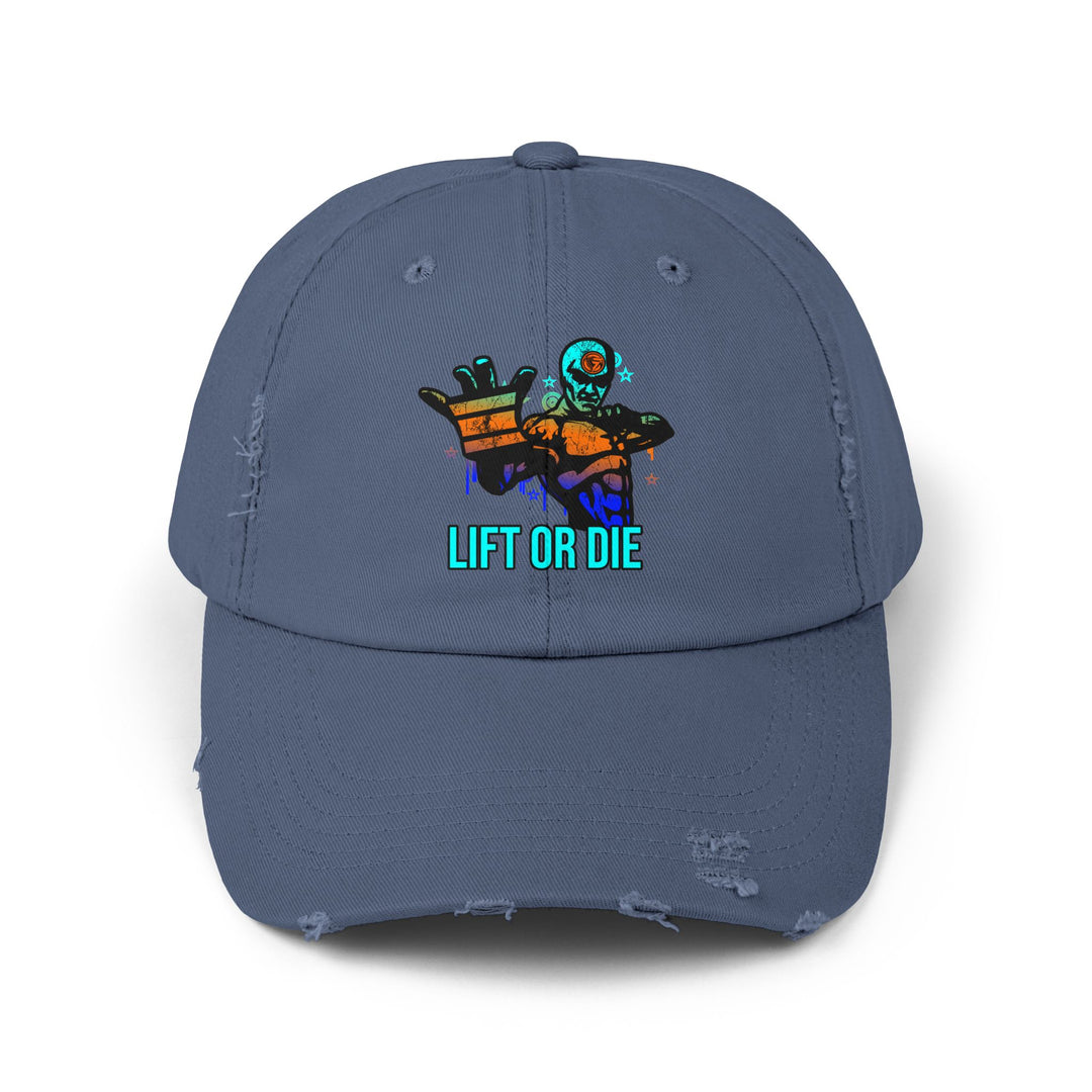CG GRIP MASTER FLEX BLUE ORANGE AQUA /LIFT OR DIE CAP