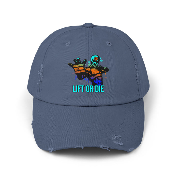 CG GRIP MASTER FLEX BLUE ORANGE AQUA /LIFT OR DIE CAP