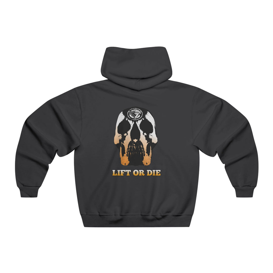 SKULLATOR- ORANGE WHITE FADE/LIFT OR DIE