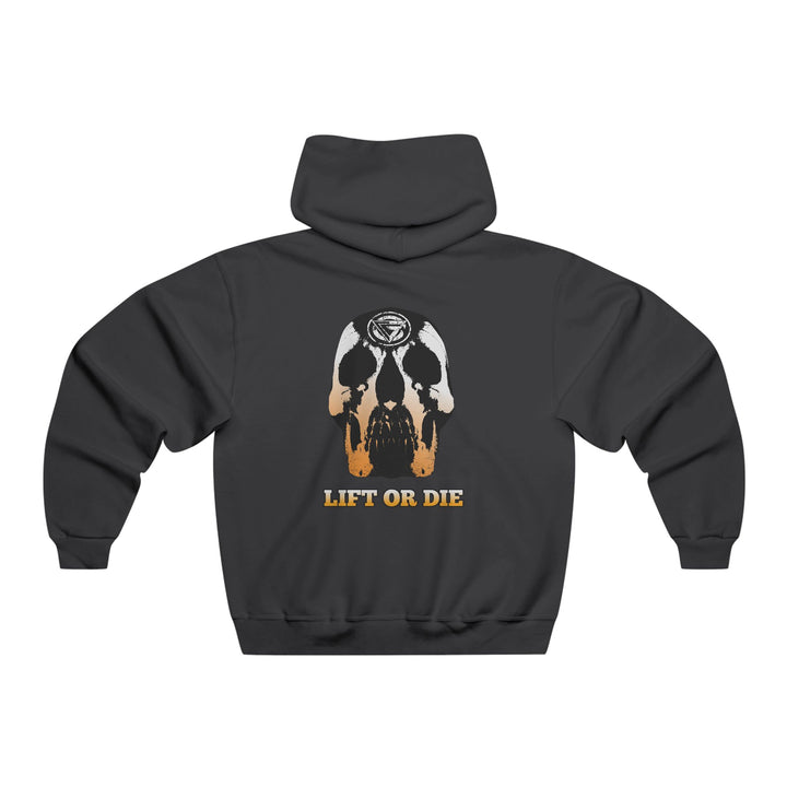 SKULLATOR- ORANGE WHITE FADE/LIFT OR DIE