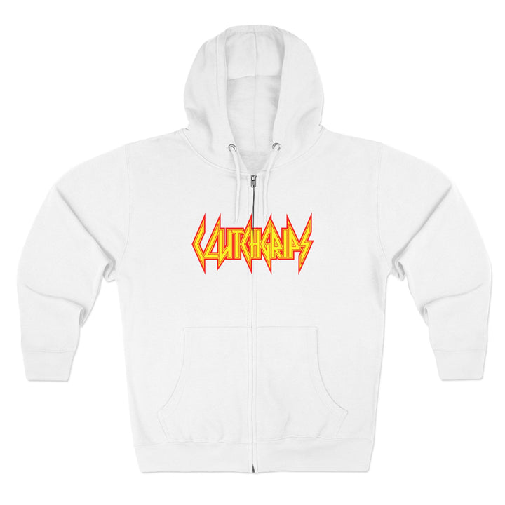 CG ANGRY DOG GOLD RED /LIFT OR DIE ZIP UP