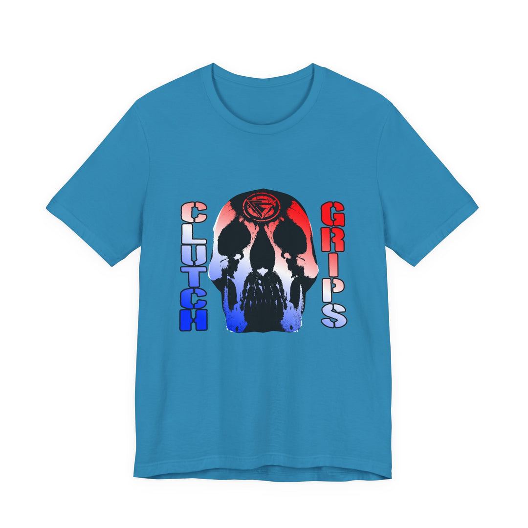 SKULLATOR RED WHITE BLUE FADE/CLUTCHGRIPS