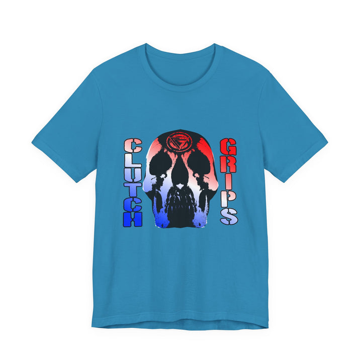 SKULLATOR RED WHITE BLUE FADE/CLUTCHGRIPS