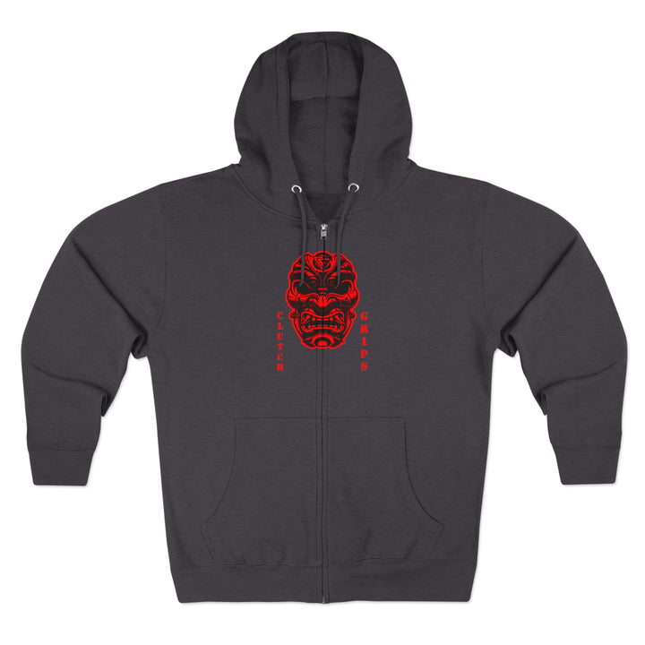 CG  NAVY SEAL TRIBUTE  RIP RED BLACK /DONT BE A BITCH ZIP UP