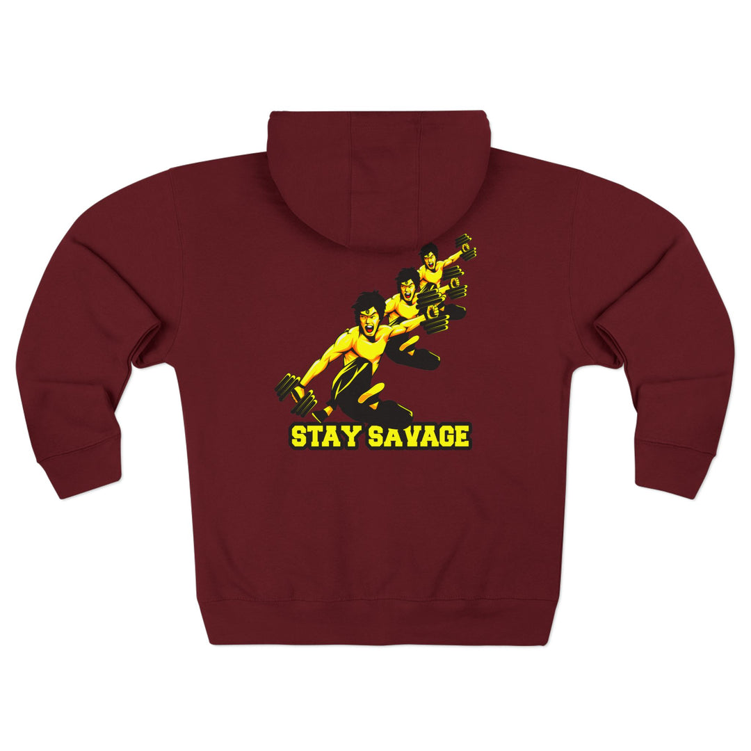 CG LIFT KICK YELLOW BLACK/STAY SAVAGE ZIP UP