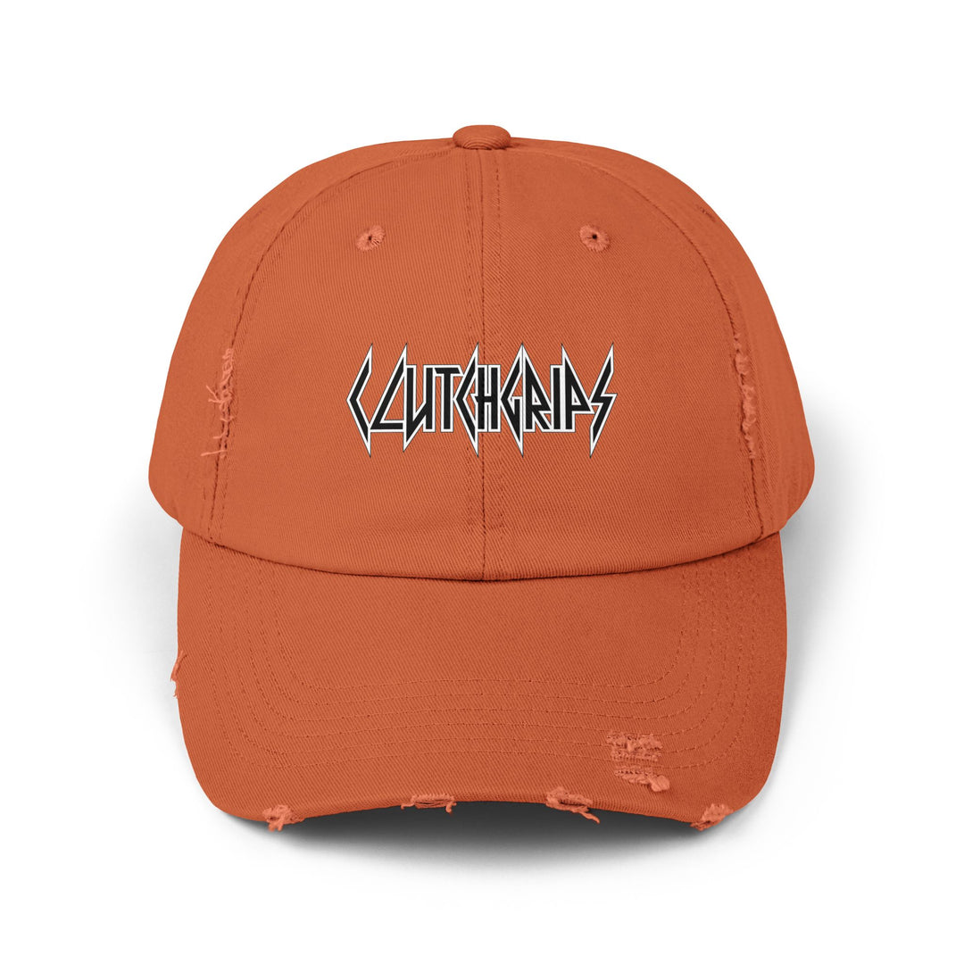 CLUTCHGRIPS WHTE BLACK CAP