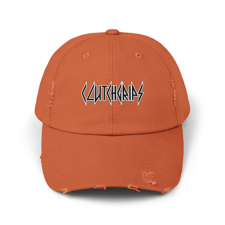 CLUTCHGRIPS WHTE BLACK CAP