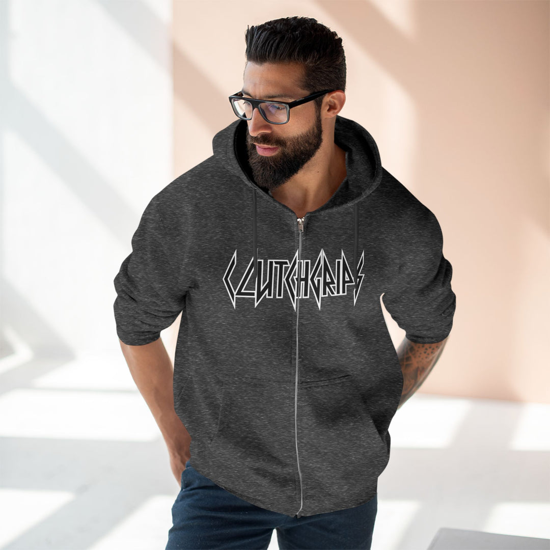 CG MAC DRAGON SNAP WHITE/LIFT OR DIE ZIP UP