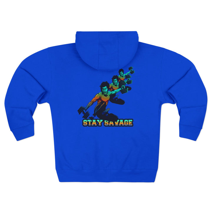 CG LIFT KICK BLUE ORANGE AQUA /STAY SAVAGE ZIP UP
